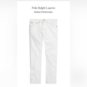 Ralph Lauren - Men’s White Jeans size 36 NWT
